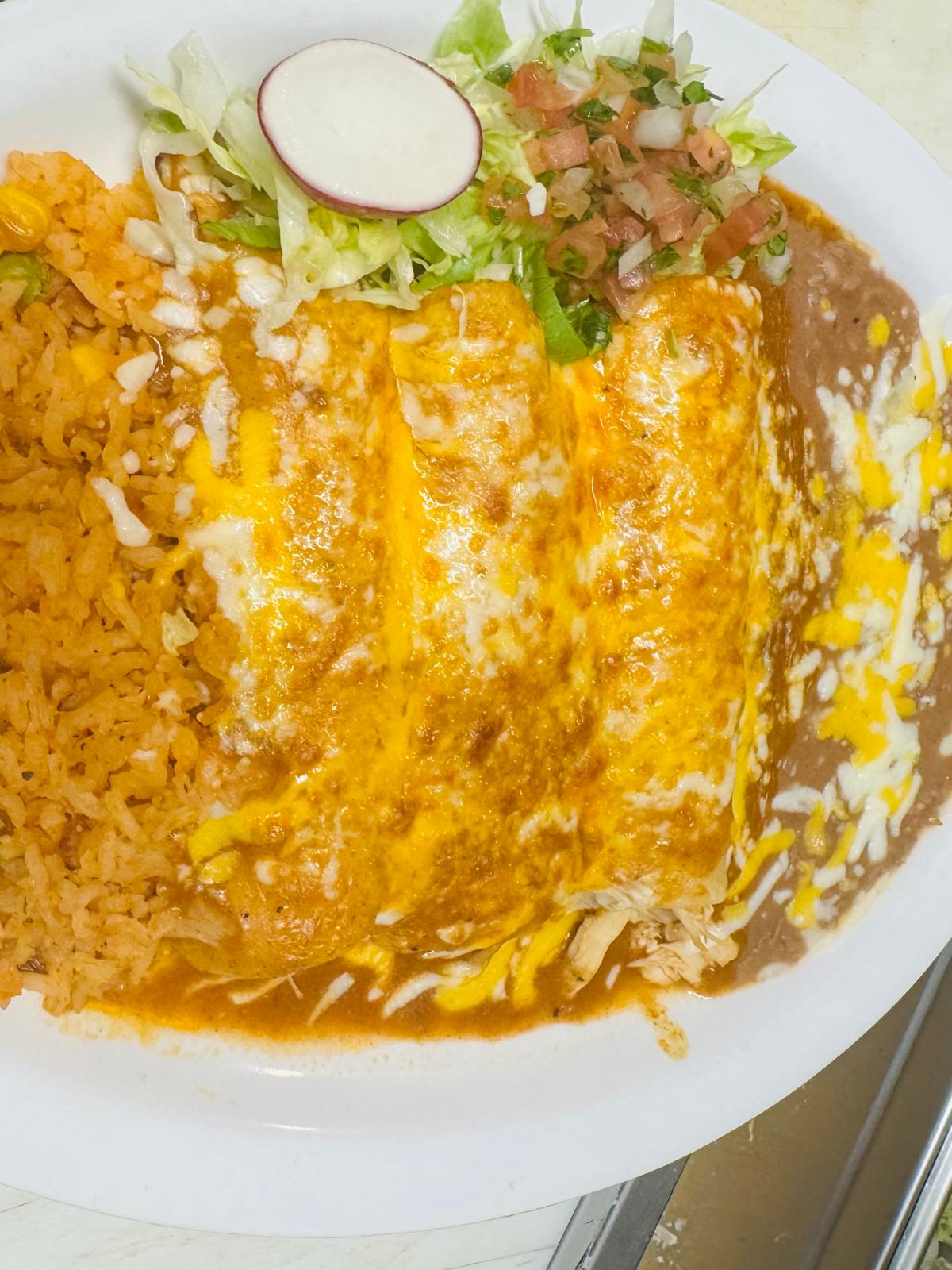 3 Enchiladas