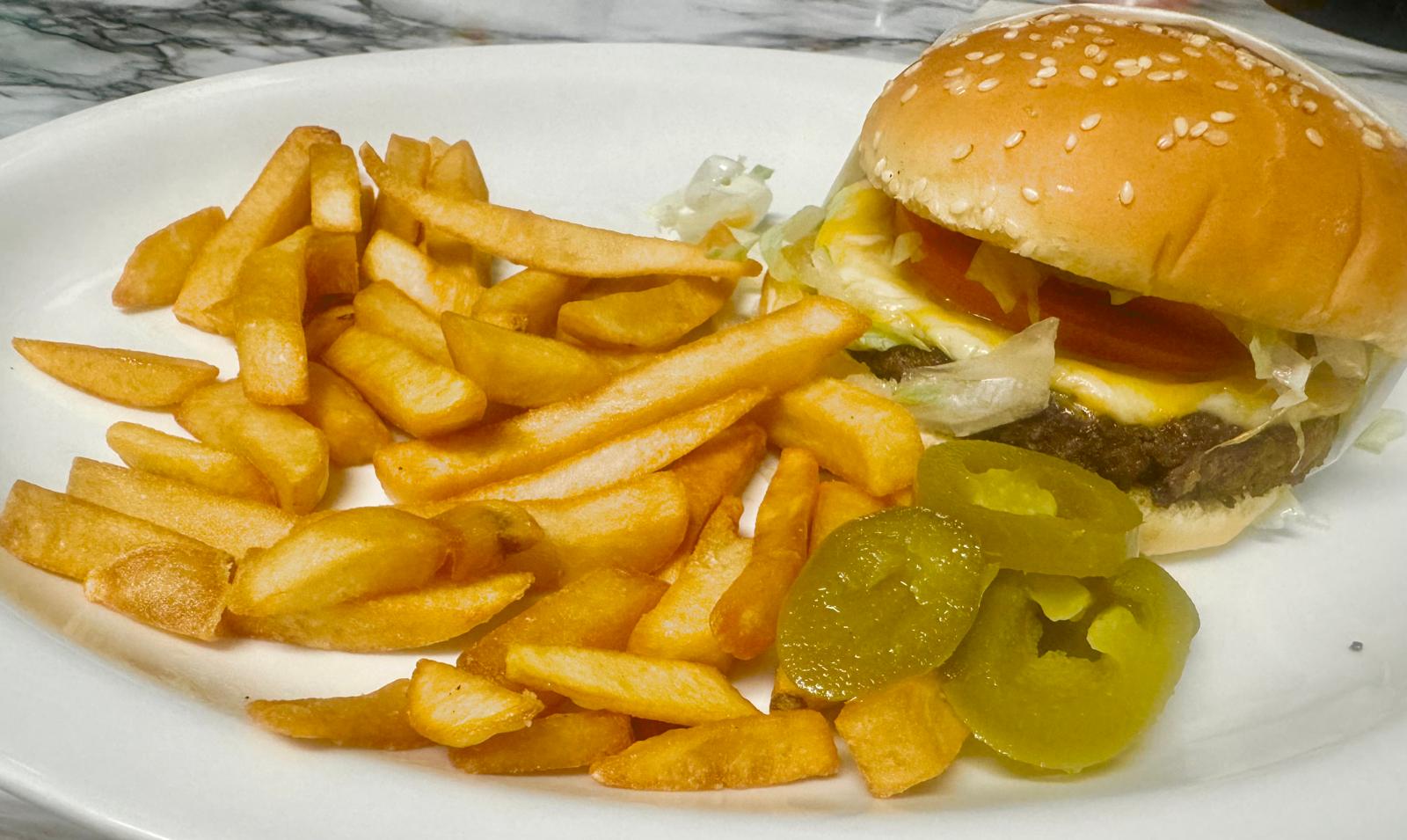 Hamburger W/ Fries