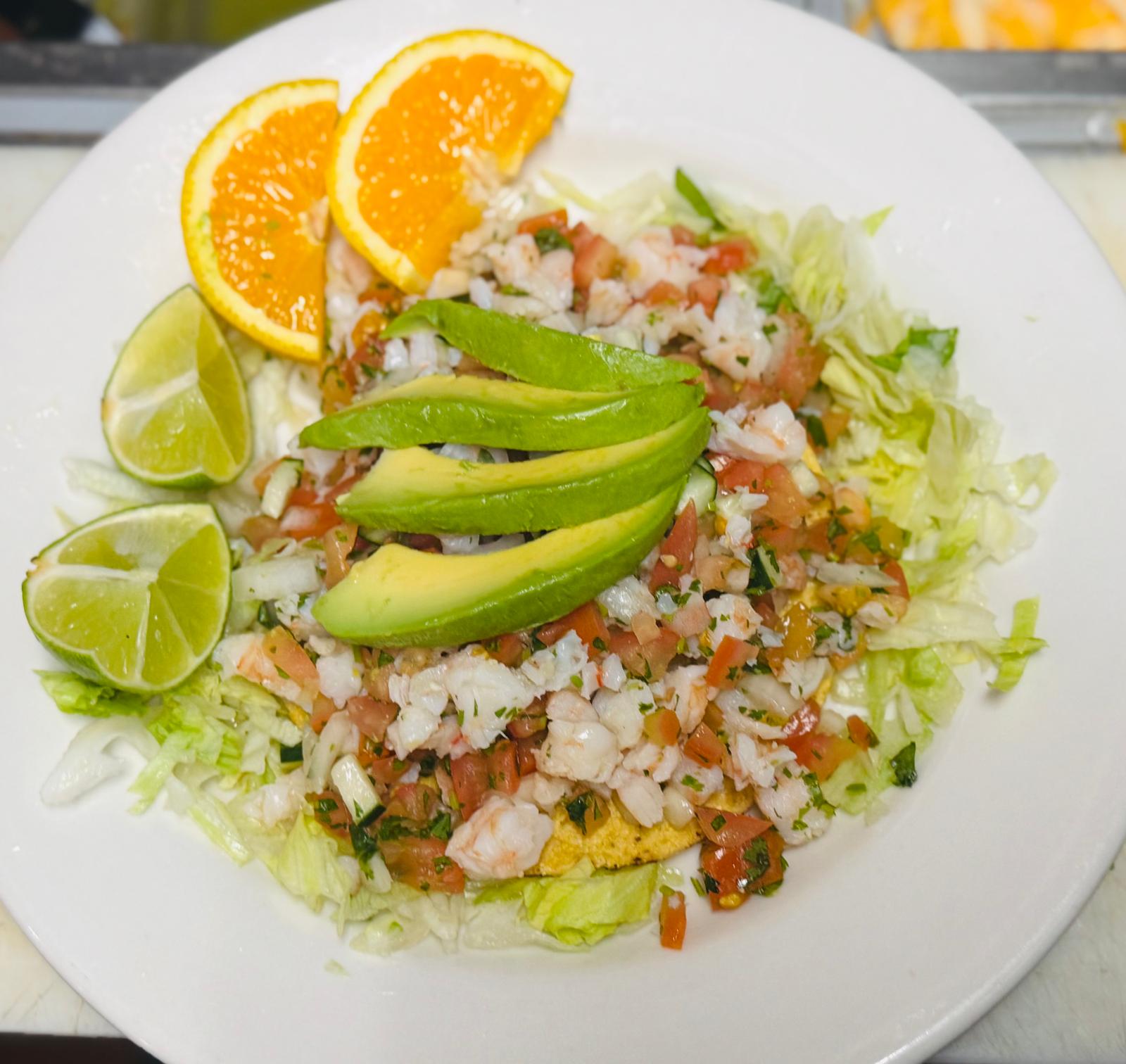Tostada De Camaron